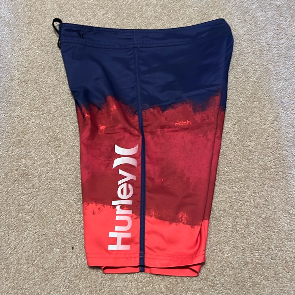 Mens 30 Hurley swim trunks